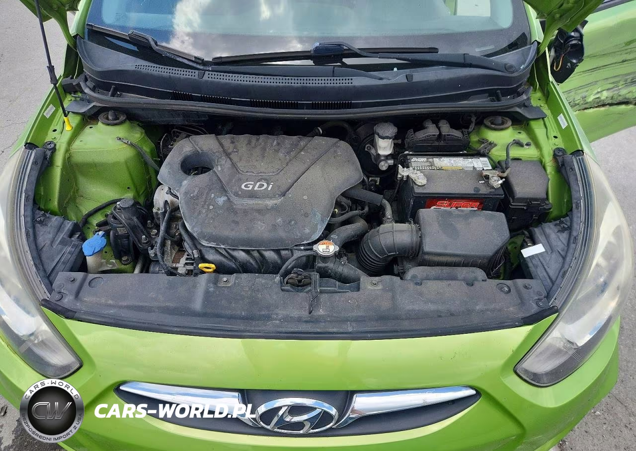 2013 Hyundai Accent Se VIN:KMHCU5AE3DU119826 - 11