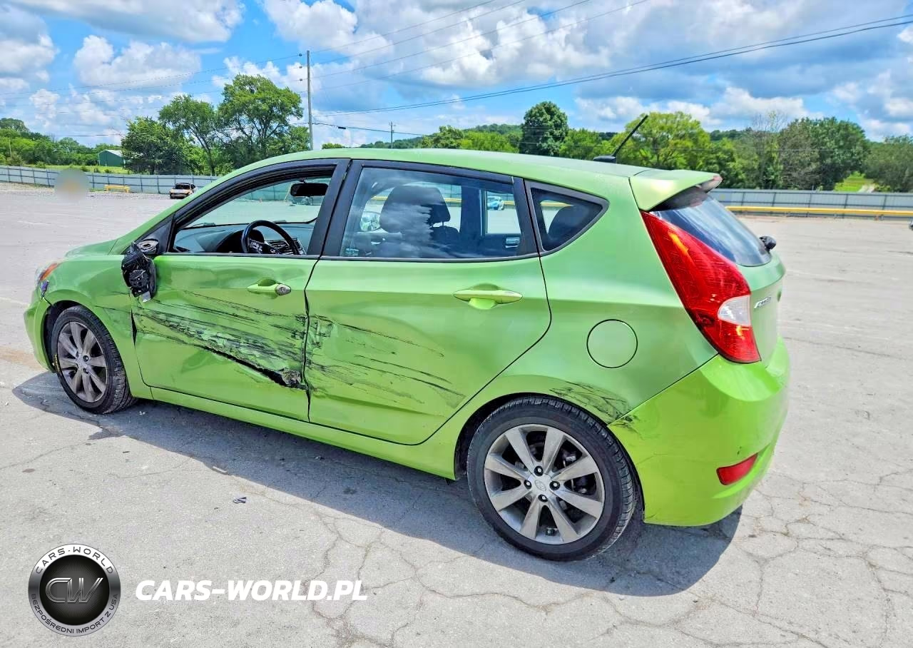 2013 Hyundai Accent Se VIN:KMHCU5AE3DU119826 - 2