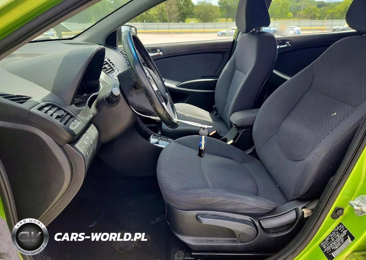 2013 Hyundai Accent Se VIN:KMHCU5AE3DU119826 - 7