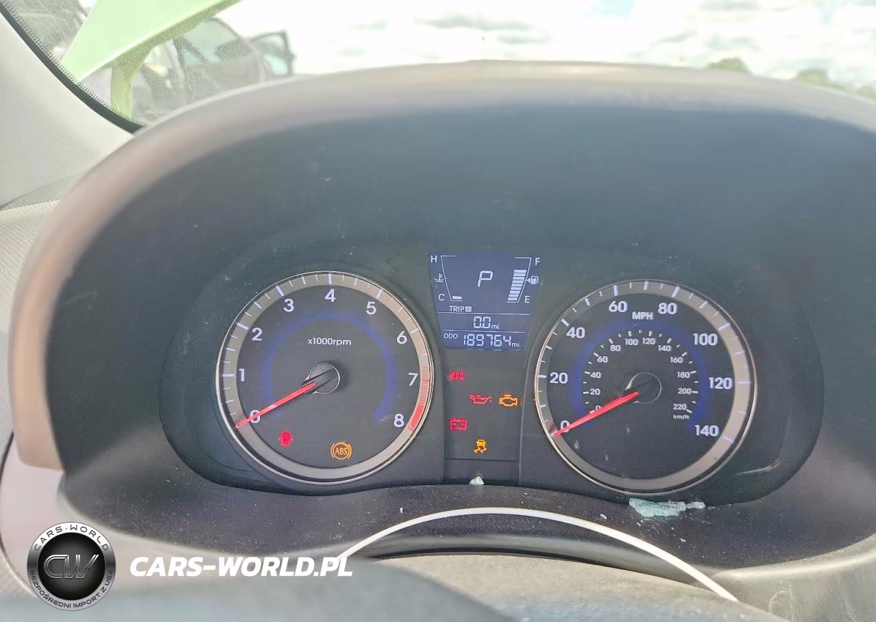 2013 Hyundai Accent Se VIN:KMHCU5AE3DU119826 - 9