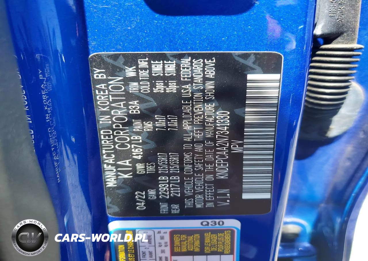 2022 Kia Seltos Lx VIN:KNDEPCAA2N7341330 - 13