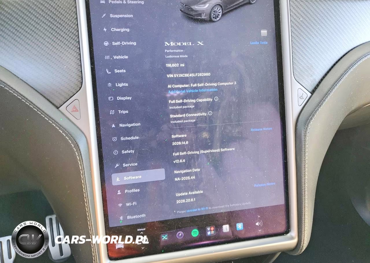 2020 Tesla Model X VIN:5YJXCBE45LF282980 - 9