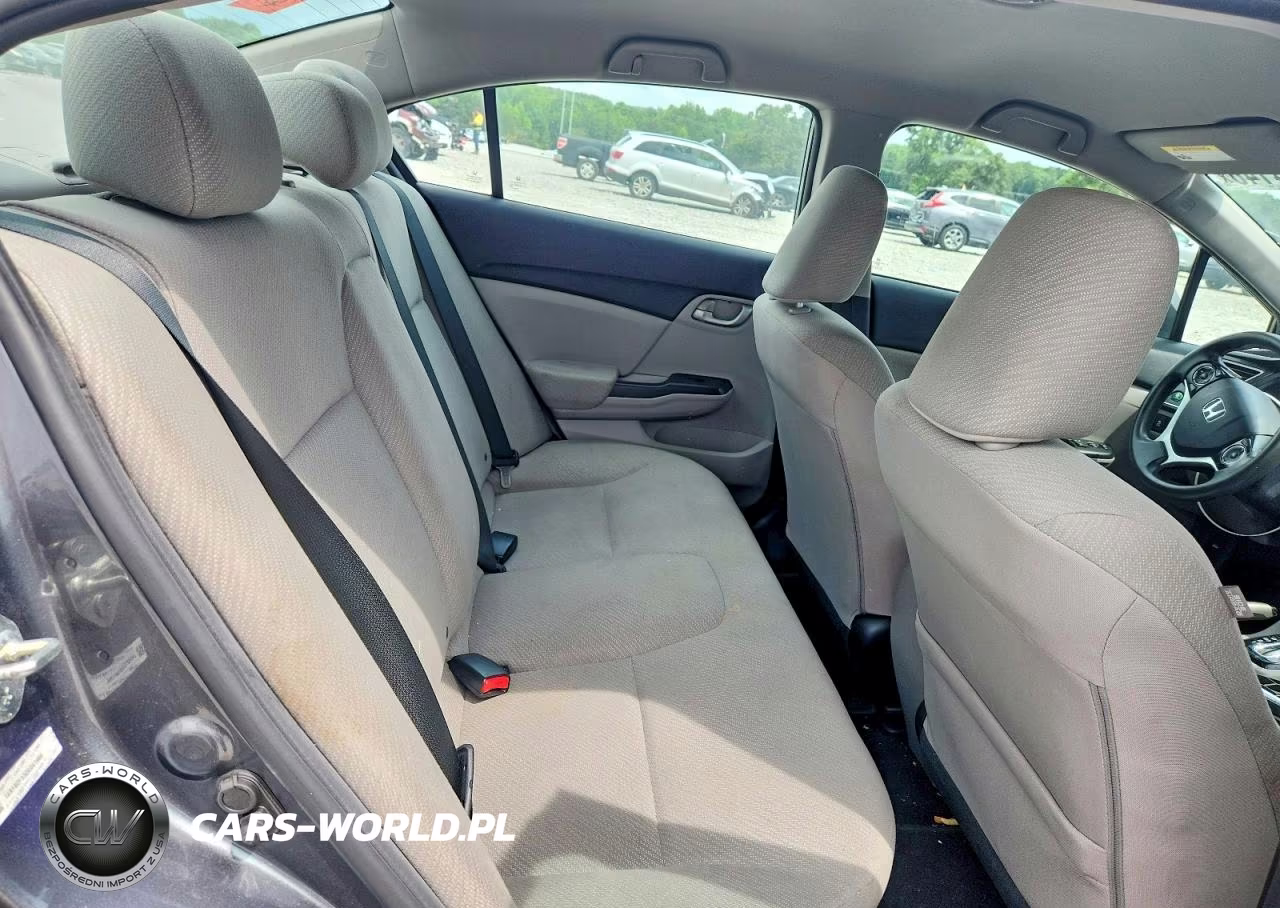 2013 Honda Civic Lx VIN:19XFB2F55DE041966 - 10