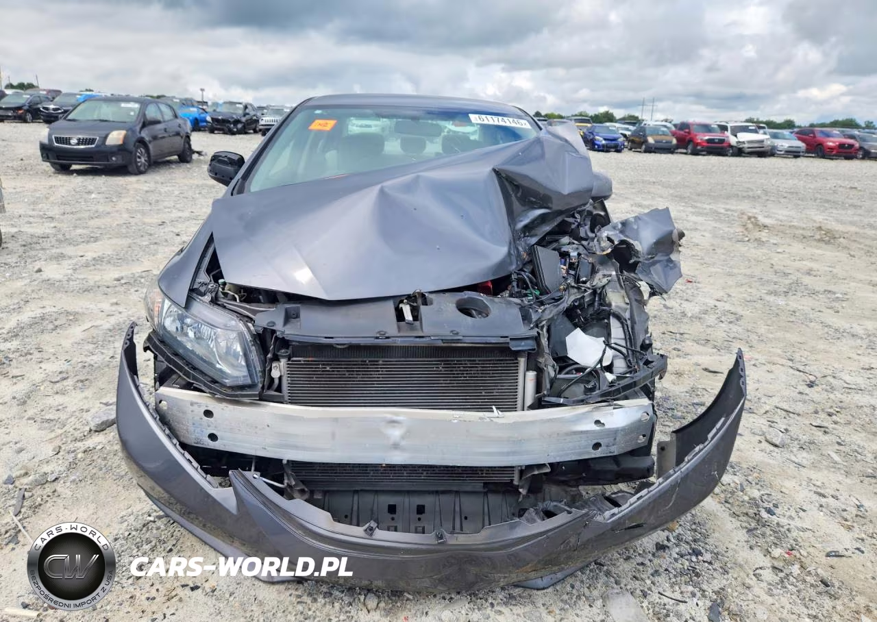 2013 Honda Civic Lx VIN:19XFB2F55DE041966 - 5
