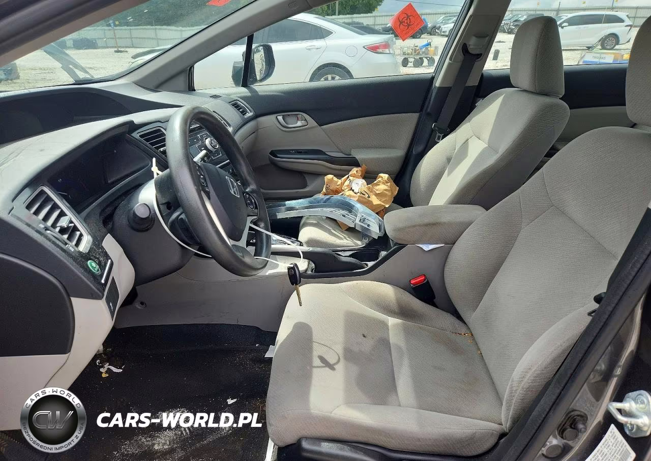 2013 Honda Civic Lx VIN:19XFB2F55DE041966 - 7