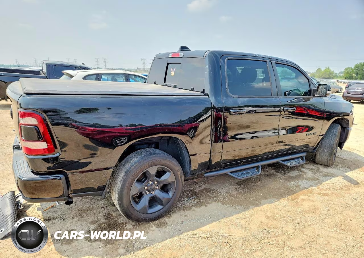 2019 Ram 1500 Big Horn-Lone Star VIN:1C6RRFFG7KN845509 - 3