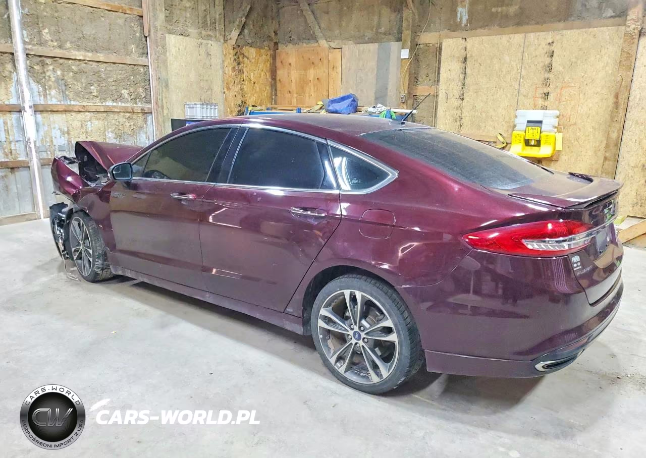 2018 Ford Fusion Titanium-Platinum VIN:3FA6P0D93JR244134 - 2