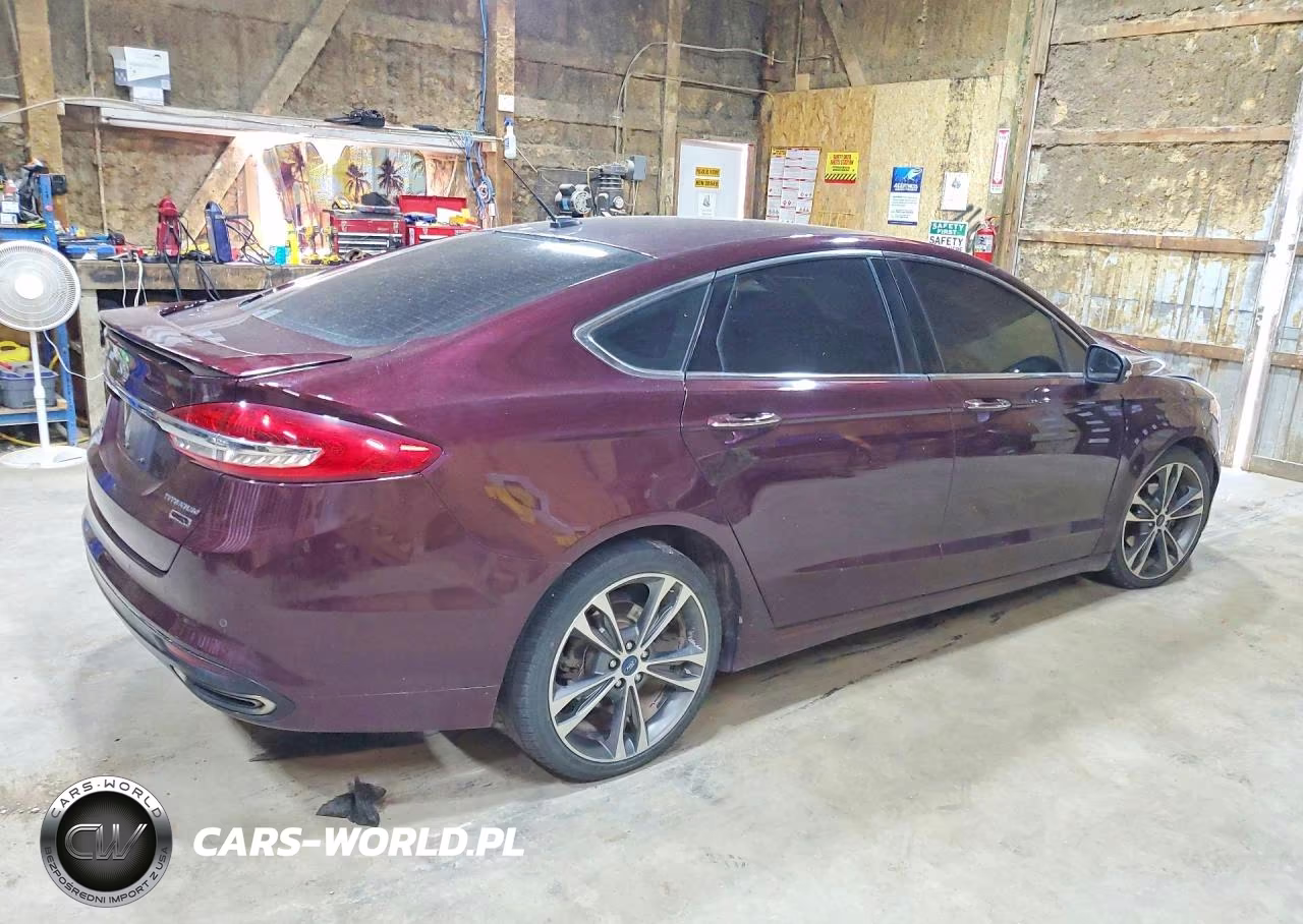 2018 Ford Fusion Titanium-Platinum VIN:3FA6P0D93JR244134 - 3
