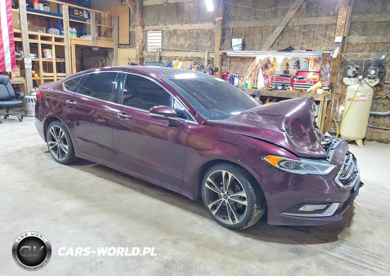 2018 Ford Fusion Titanium-Platinum VIN:3FA6P0D93JR244134 - 4