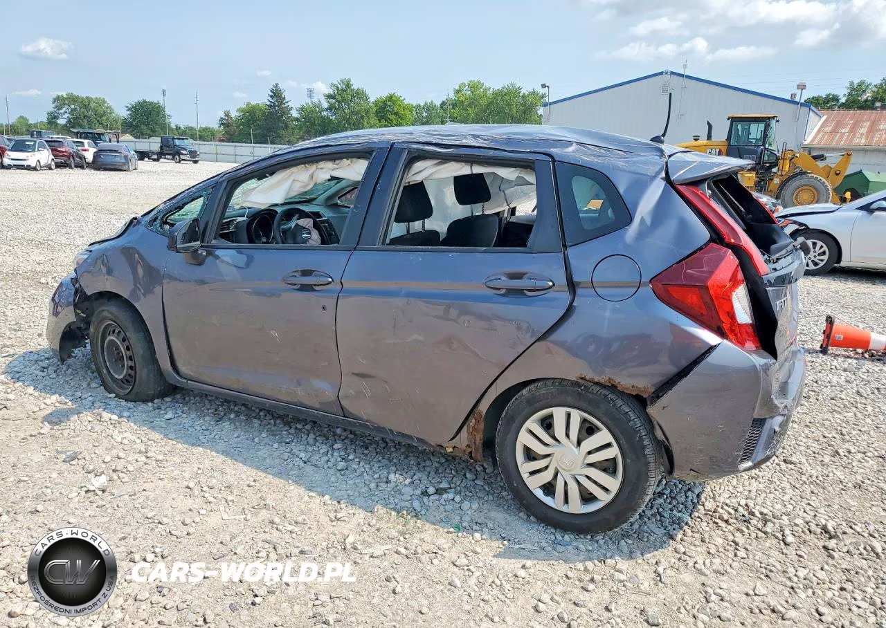 2015 Honda Fit Lx VIN:3HGGK5H56FM760043 - 2