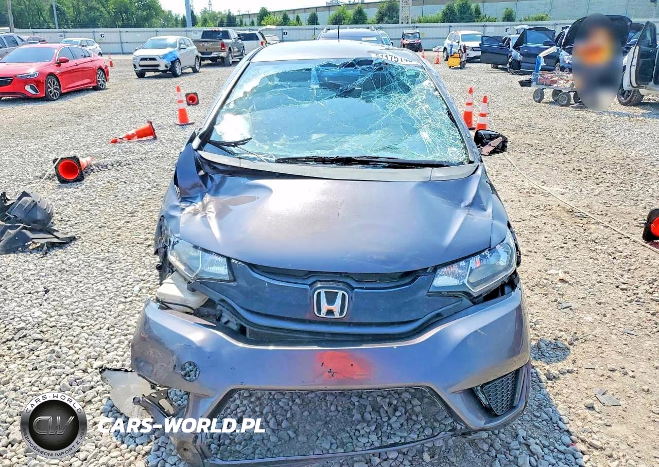 2015 Honda Fit Lx VIN:3HGGK5H56FM760043 - 5