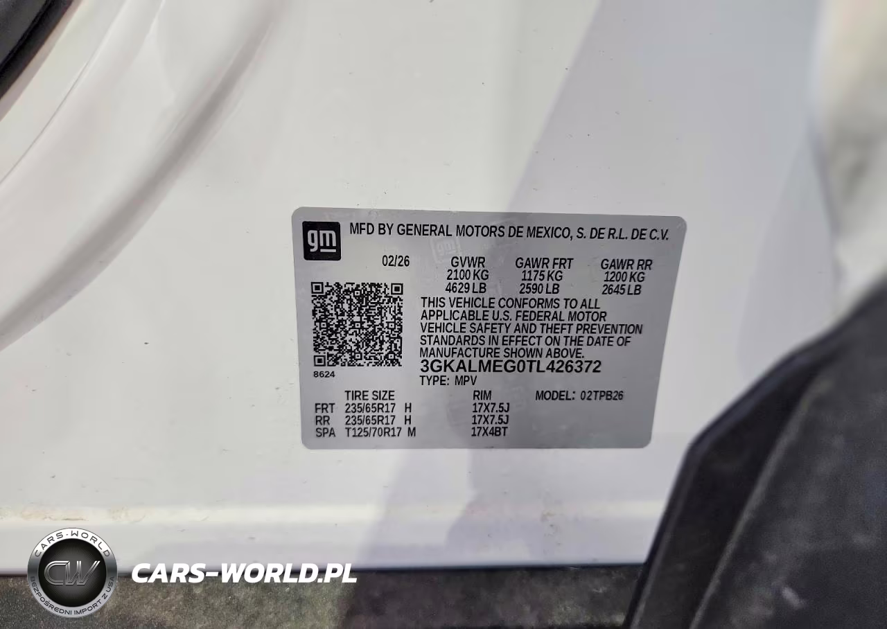 2026 GMC Terrain Elevation VIN:3GKALMEG0TL426372 - 13