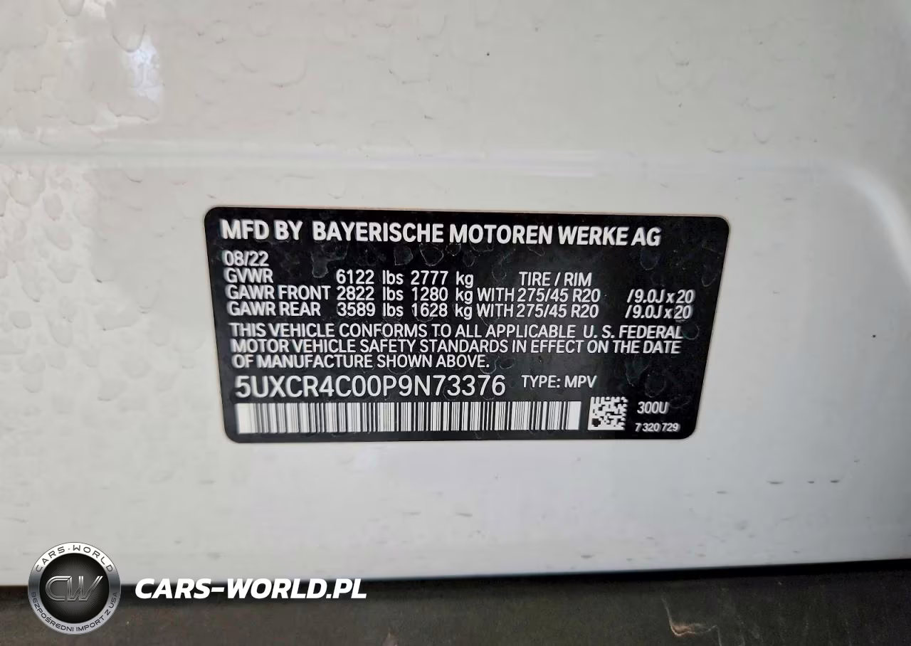 2023 BMW X5 Sdrive 40I VIN:5UXCR4C00P9N73376 - 13