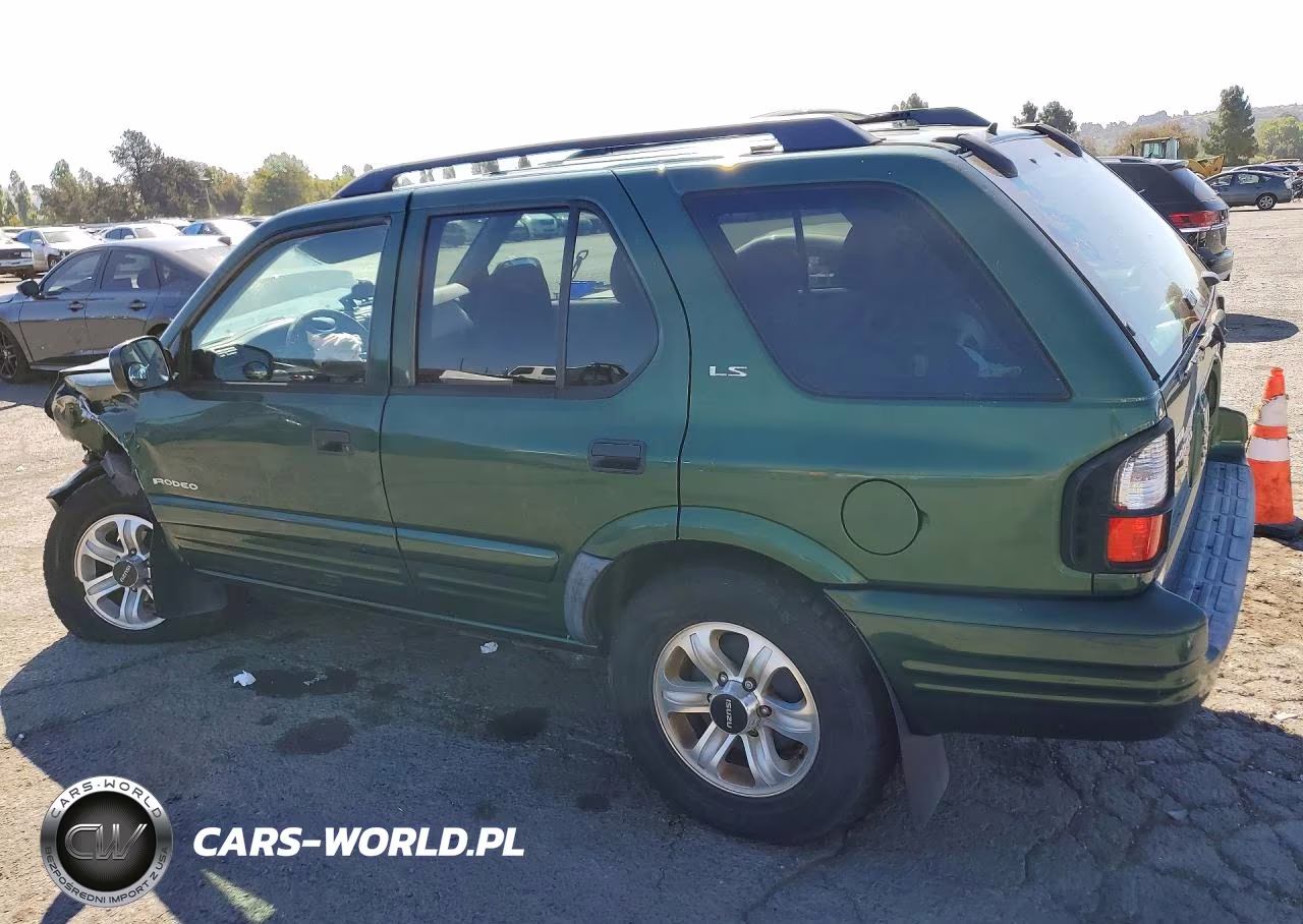 2001 Isuzu Rodeo S VIN:4S2CK58W314302782 - 2