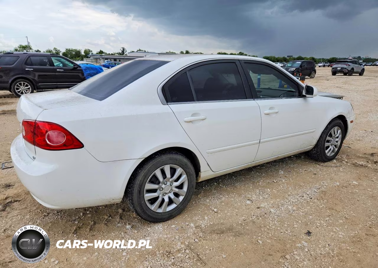 2008 Kia Optima Lx VIN:KNAGE123885229762 - 3