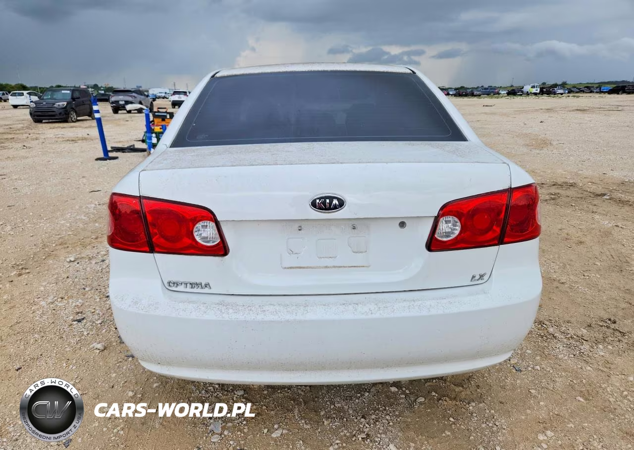 2008 Kia Optima Lx VIN:KNAGE123885229762 - 6