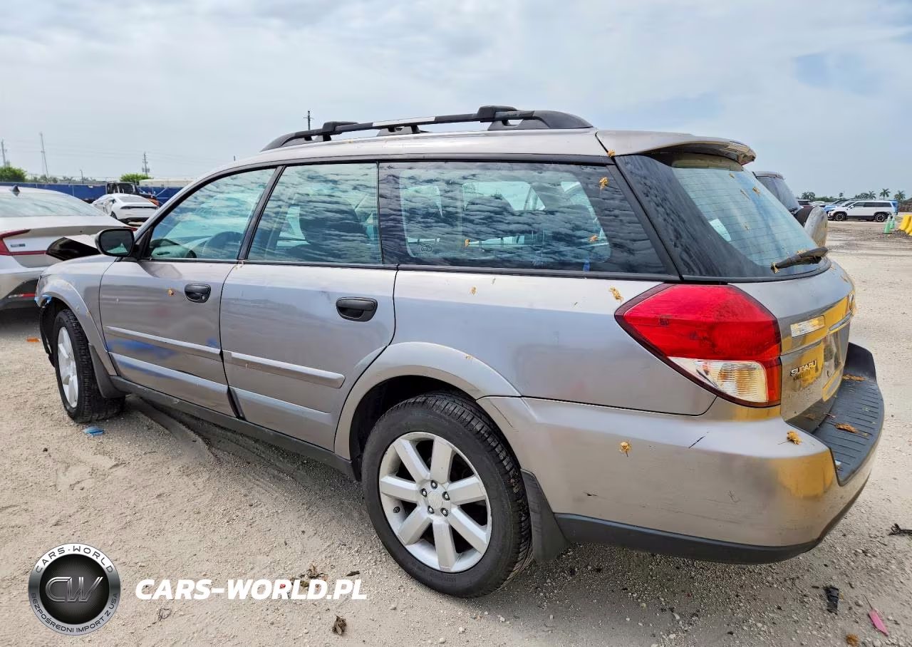 2008 Subaru Outback 2.5I VIN:4S4BP61C187366290 - 2