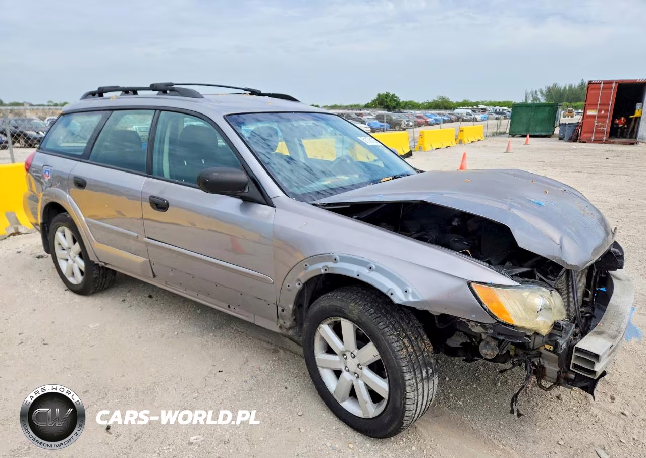 2008 Subaru Outback 2.5I VIN:4S4BP61C187366290 - 4