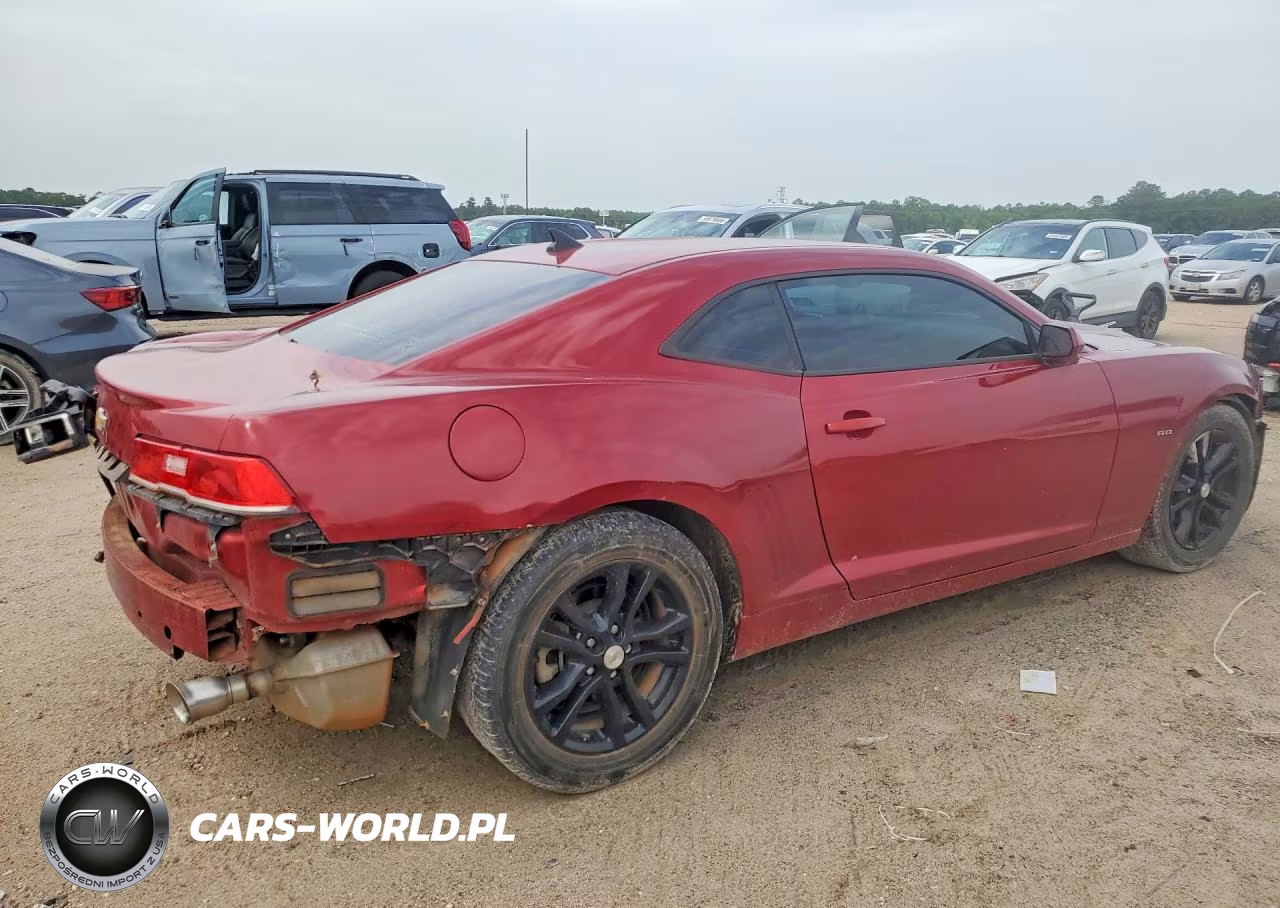 2015 Chevrolet Camaro Ls VIN:2G1FB1E36F9305765 - 3