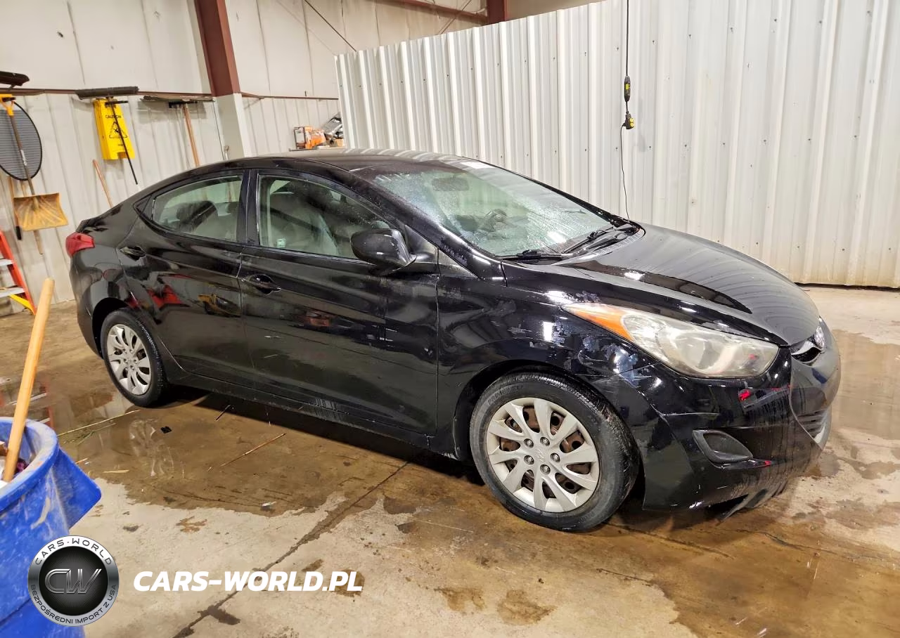 2012 Hyundai Elantra Gls VIN:KMHDH4AE8CU436308 - 4