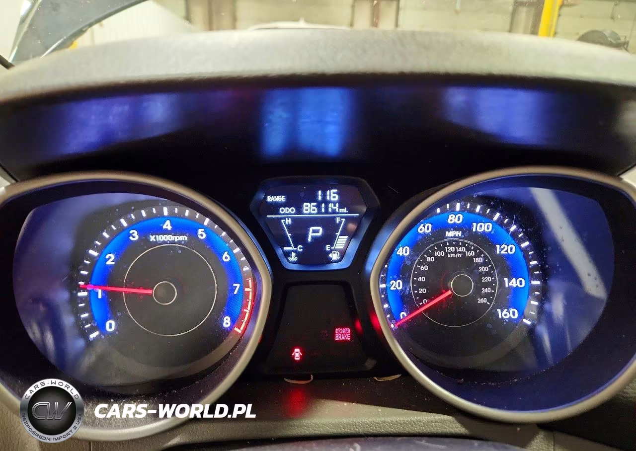 2012 Hyundai Elantra Gls VIN:KMHDH4AE8CU436308 - 9