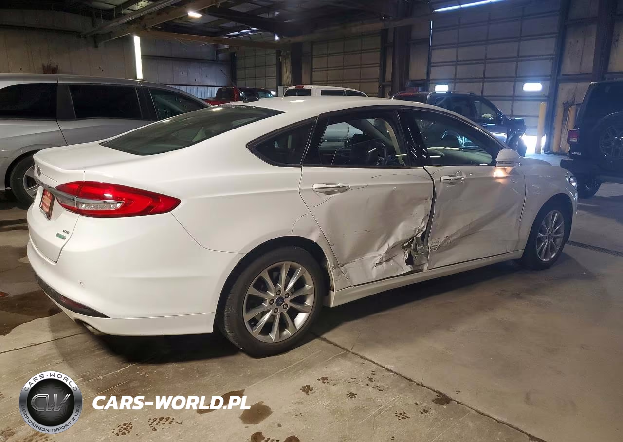 2017 Ford Fusion Se VIN:3FA6P0HD3HR170531 - 3
