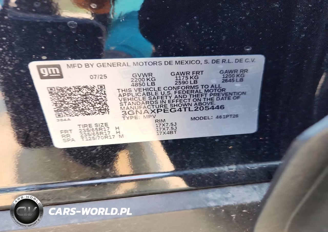 2026 Chevrolet Equinox Lt VIN:3GNAXPEG4TL205446 - 13