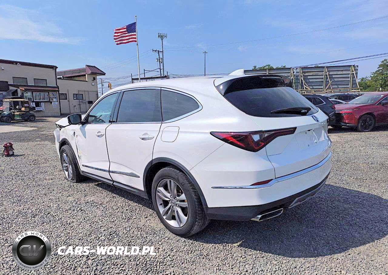 2025 Acura Mdx Standard VIN:5J8YE1H32SL000075 - 2