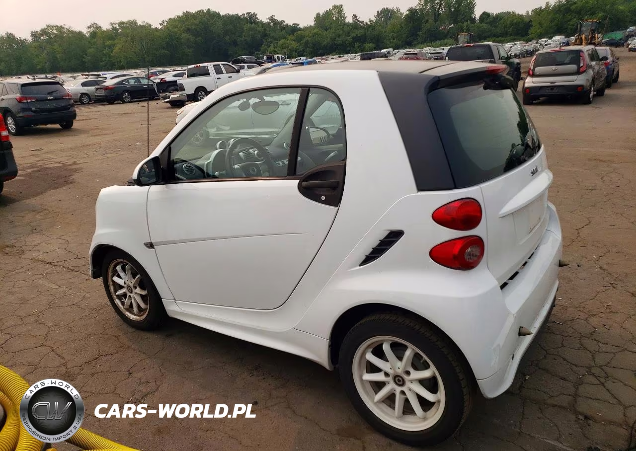 2013 Smart Fortwo Pure VIN:WMEEJ3BA7DK651129 - 2