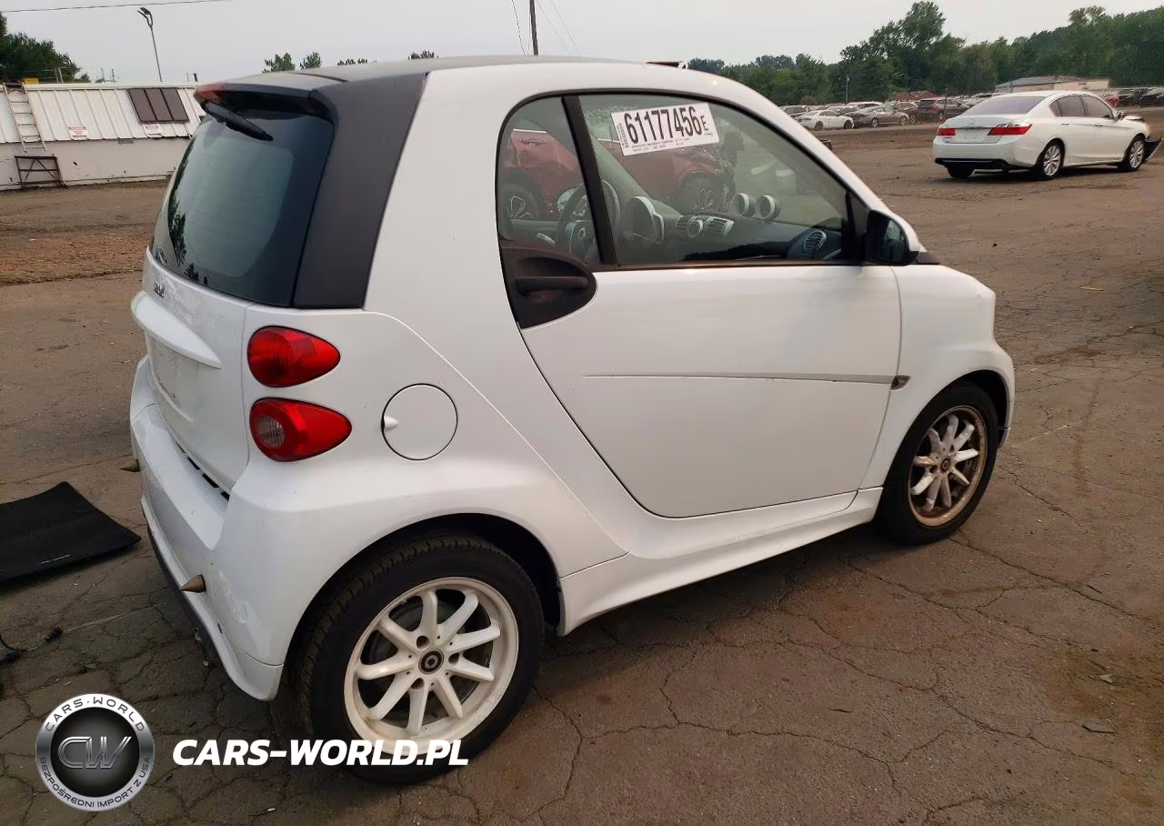 2013 Smart Fortwo Pure VIN:WMEEJ3BA7DK651129 - 3