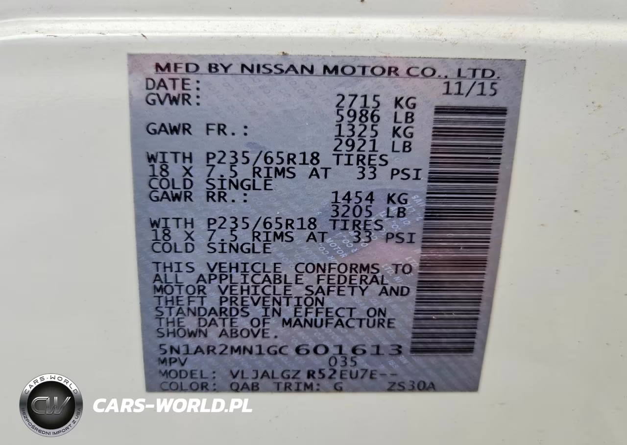 2016 Nissan Pathfinder Sl VIN:5N1AR2MN1GC601613 - 13