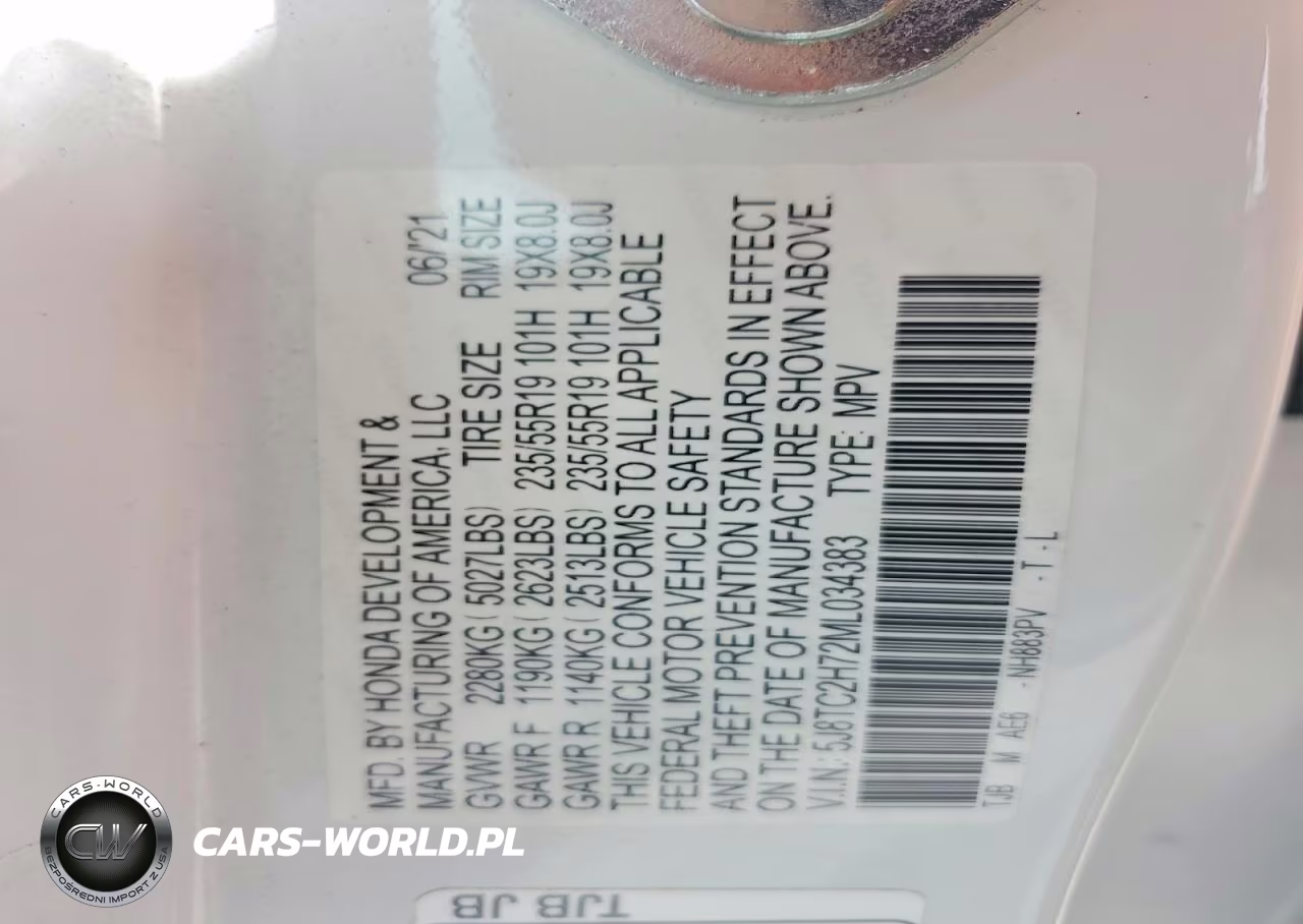 2021 Acura Rdx Advance VIN:5J8TC2H72ML034383 - 13