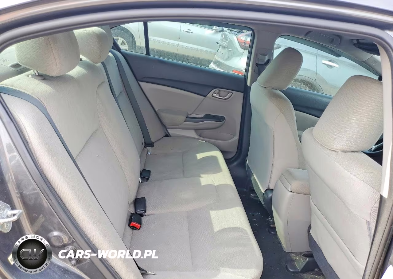 2013 Honda Civic Lx VIN:2HGFB2F57DH538765 - 10