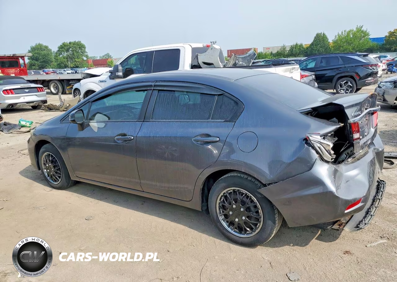 2013 Honda Civic Lx VIN:2HGFB2F57DH538765 - 2