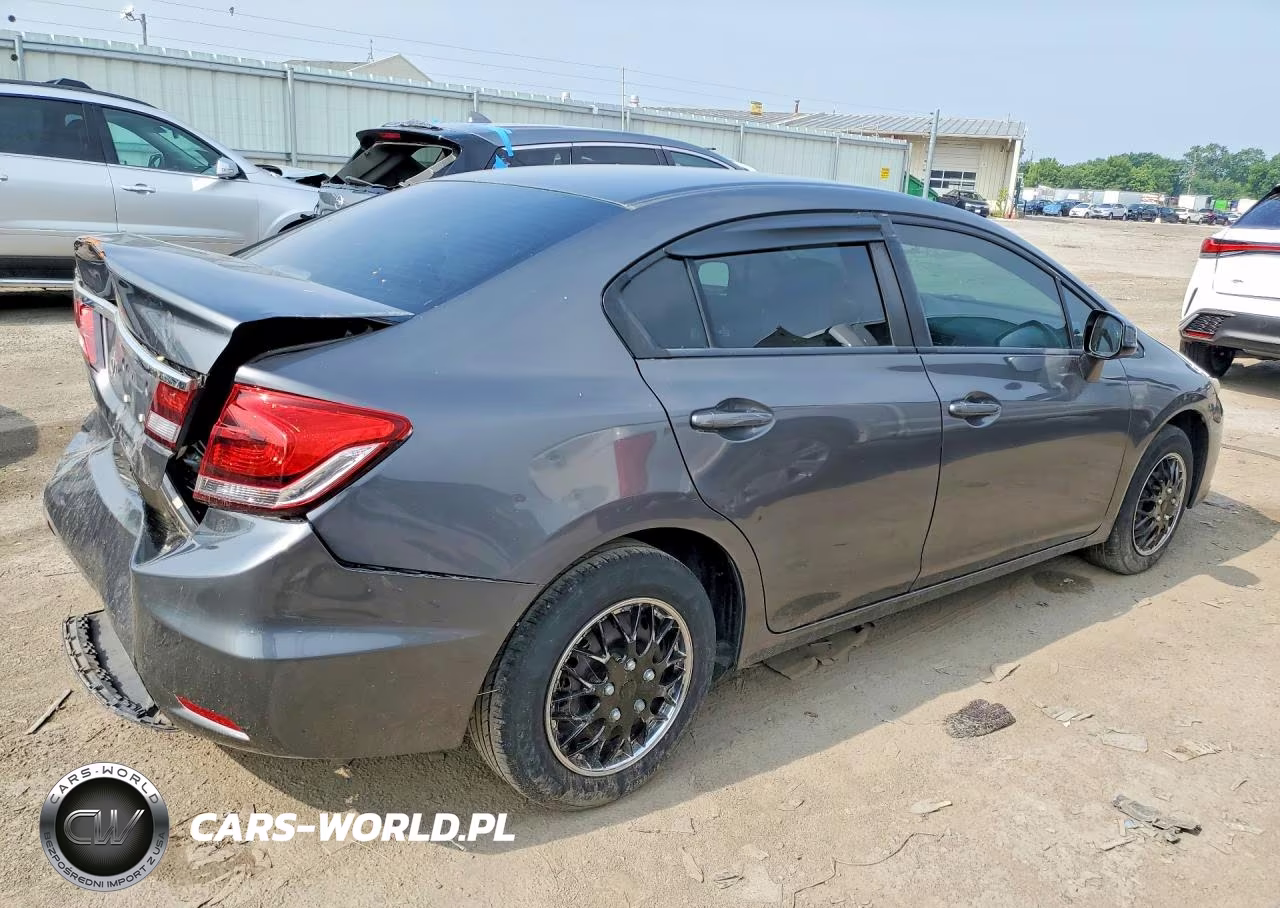 2013 Honda Civic Lx VIN:2HGFB2F57DH538765 - 3