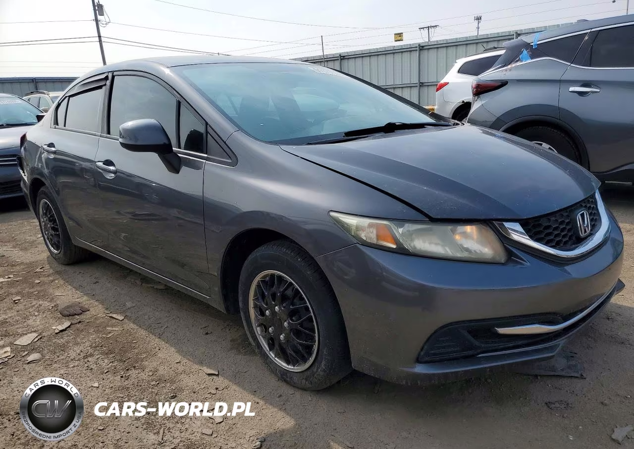 2013 Honda Civic Lx VIN:2HGFB2F57DH538765 - 4