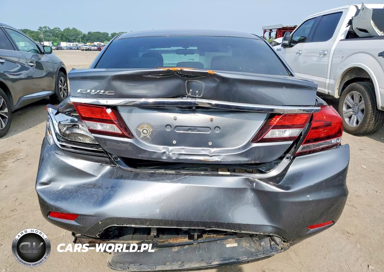 2013 Honda Civic Lx VIN:2HGFB2F57DH538765 - 6