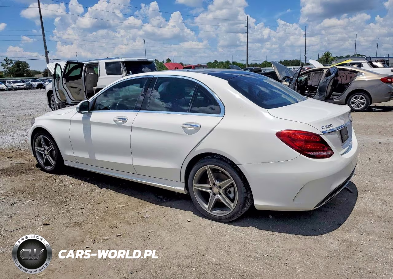 2016 Mercedes-Benz C 300 4Matic VIN:WDDWF4KBXGR130345 - 2