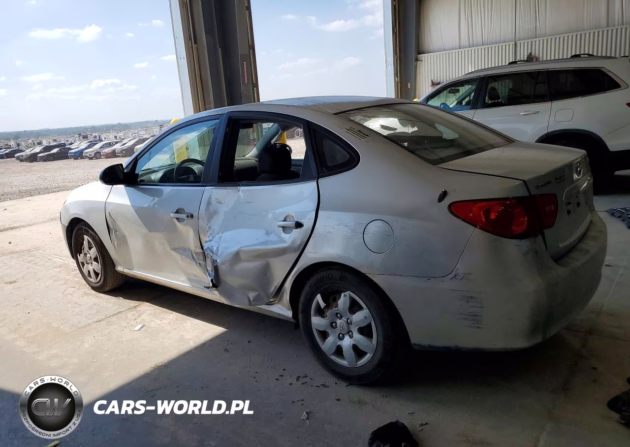2007 Hyundai Elantra Gls VIN:KMHDU46D67U031372 - 2