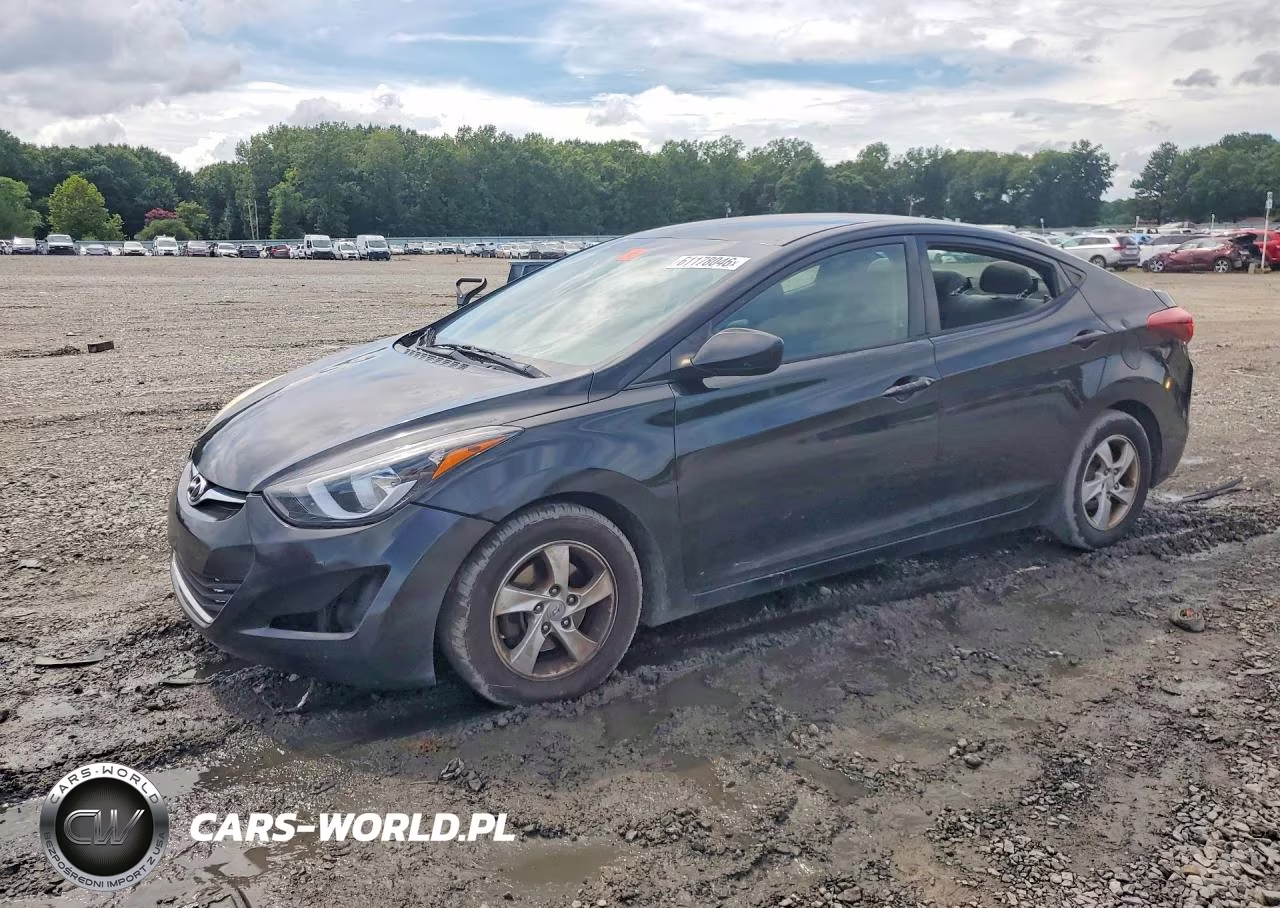 2014 Hyundai Elantra Se VIN:5NPDH4AE8EH499765 - 1