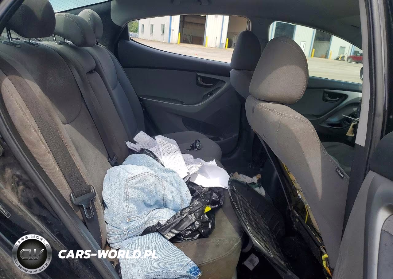 2014 Hyundai Elantra Se VIN:5NPDH4AE8EH499765 - 10