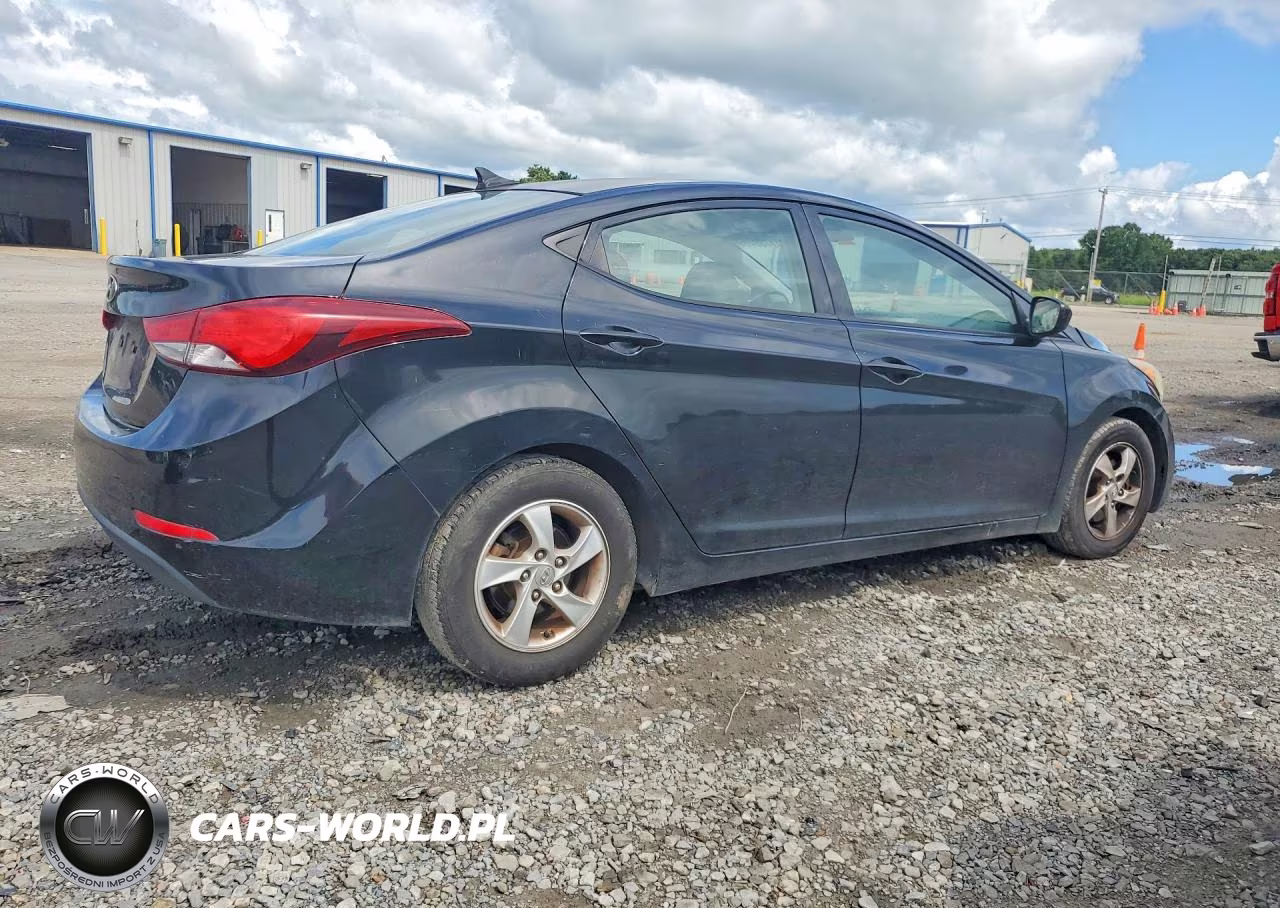 2014 Hyundai Elantra Se VIN:5NPDH4AE8EH499765 - 3