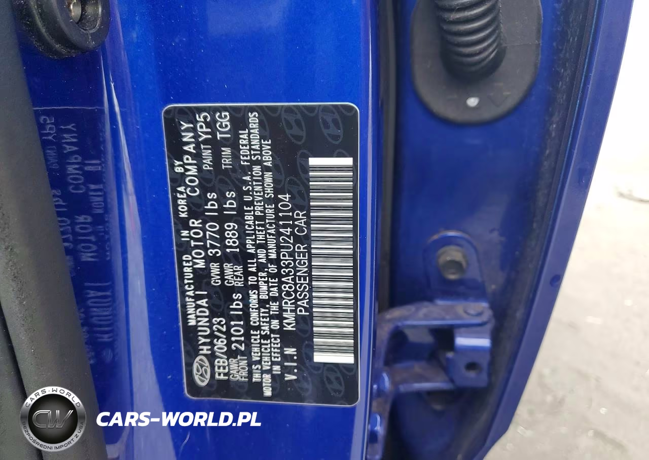 2023 Hyundai Venue Sel VIN:KMHRC8A33PU241104 - 12