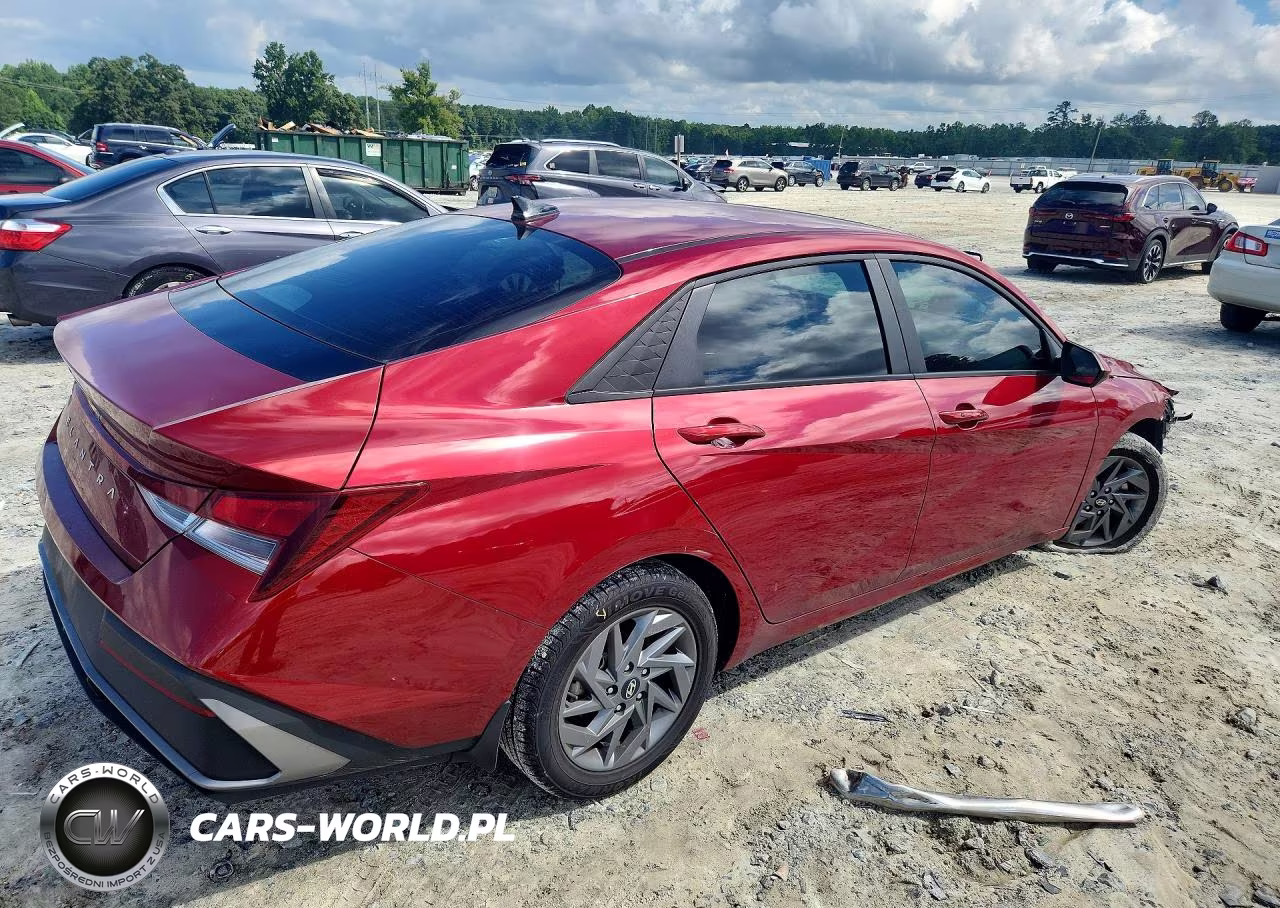 2024 Hyundai Elantra Sel VIN:KMHLM4DG0RU800119 - 3