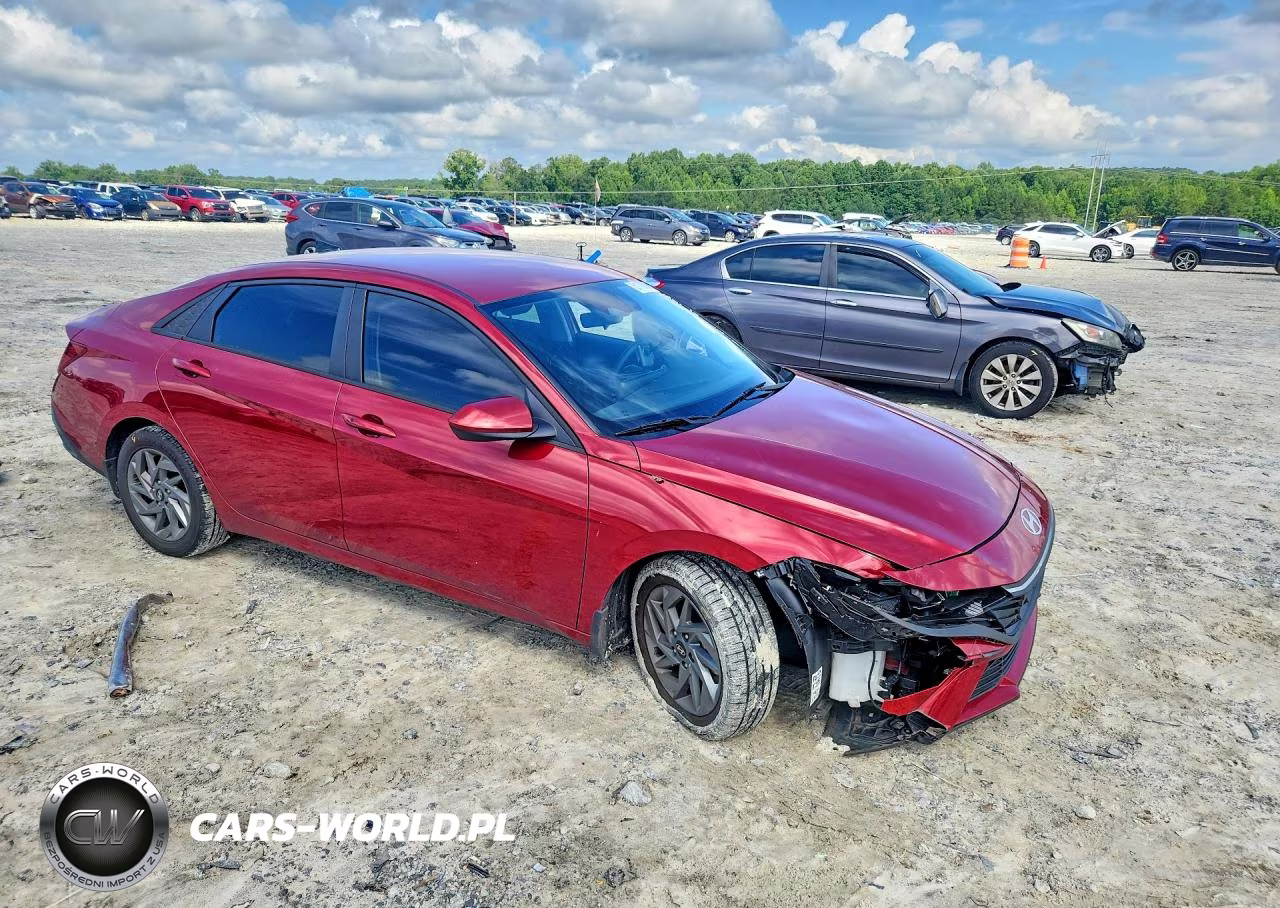 2024 Hyundai Elantra Sel VIN:KMHLM4DG0RU800119 - 4