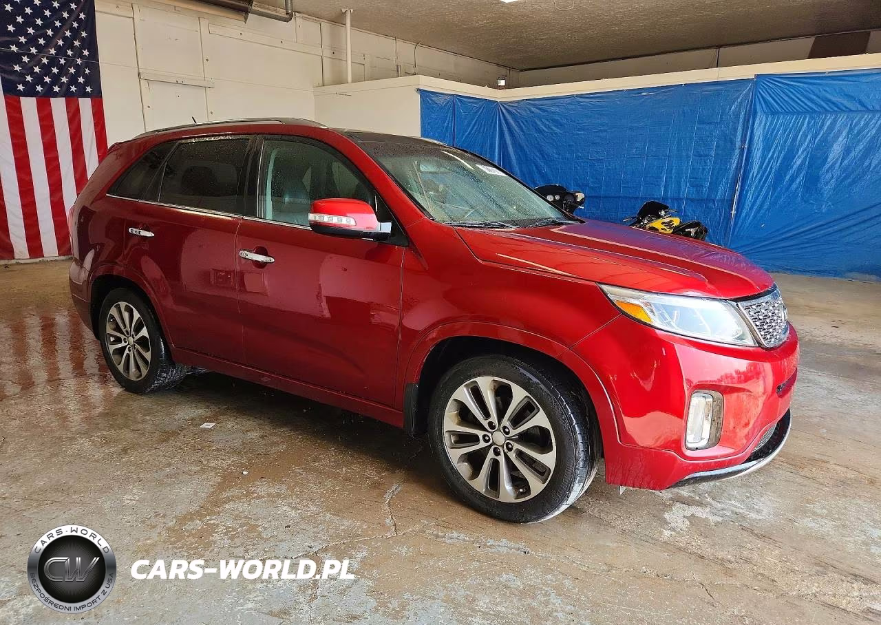 2015 Kia Sorento Sx VIN:5XYKWDA78FG558627 - 4