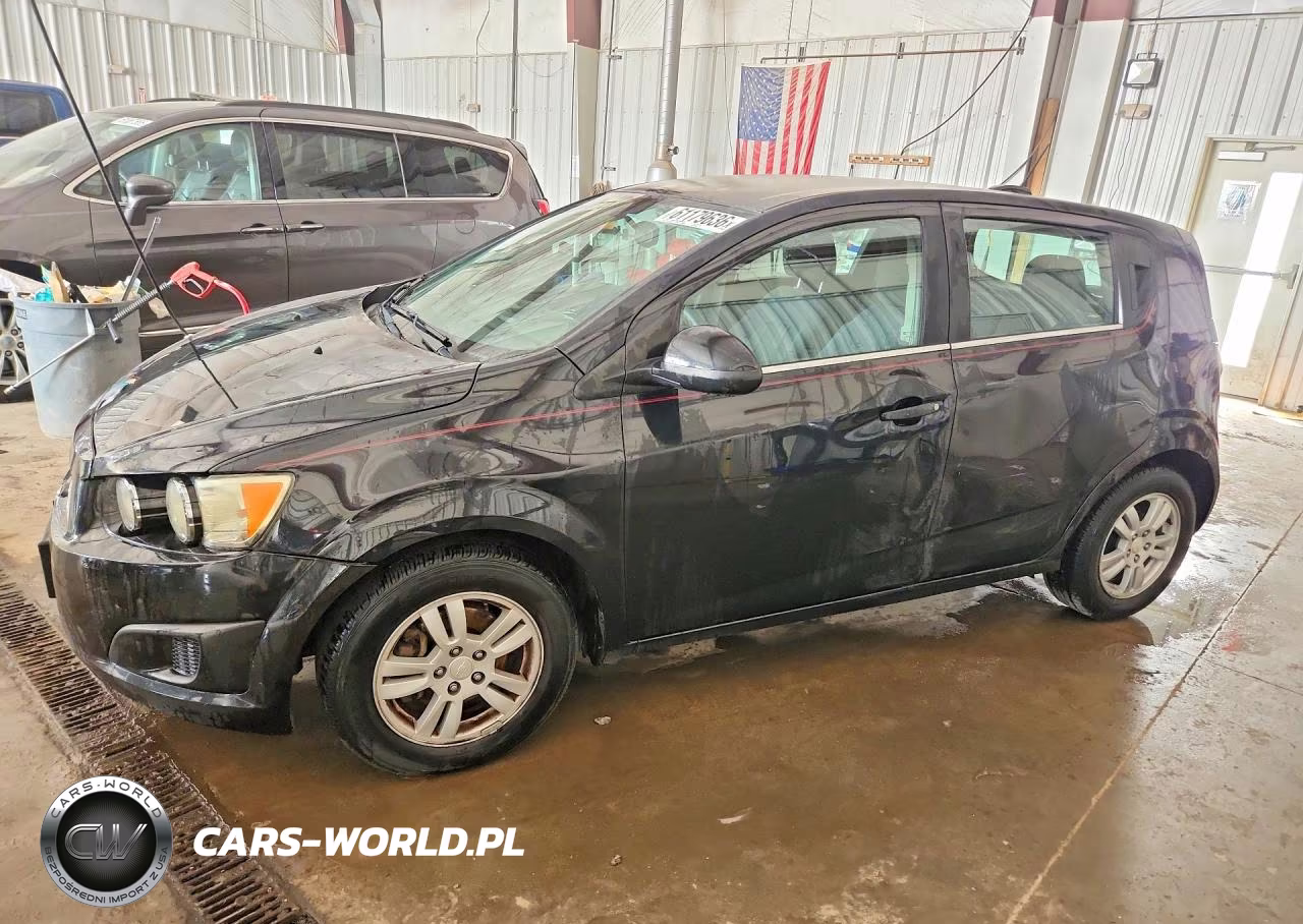 2015 Chevrolet Sonic Lt VIN:1G1JC6SGXF4100643 - 1