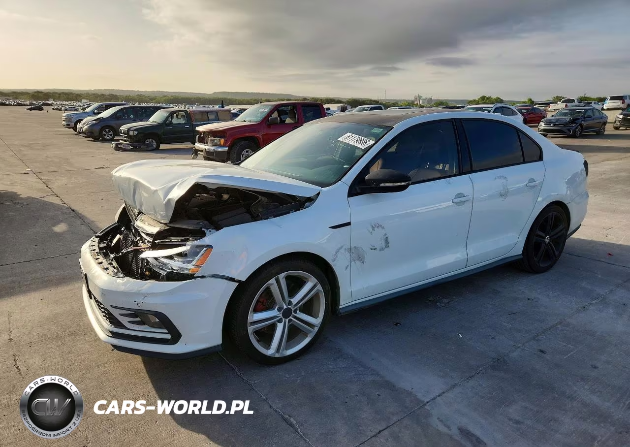 2017 Volkswagen Jetta Gli VIN:3VW5T7AJ8HM377968 - 1
