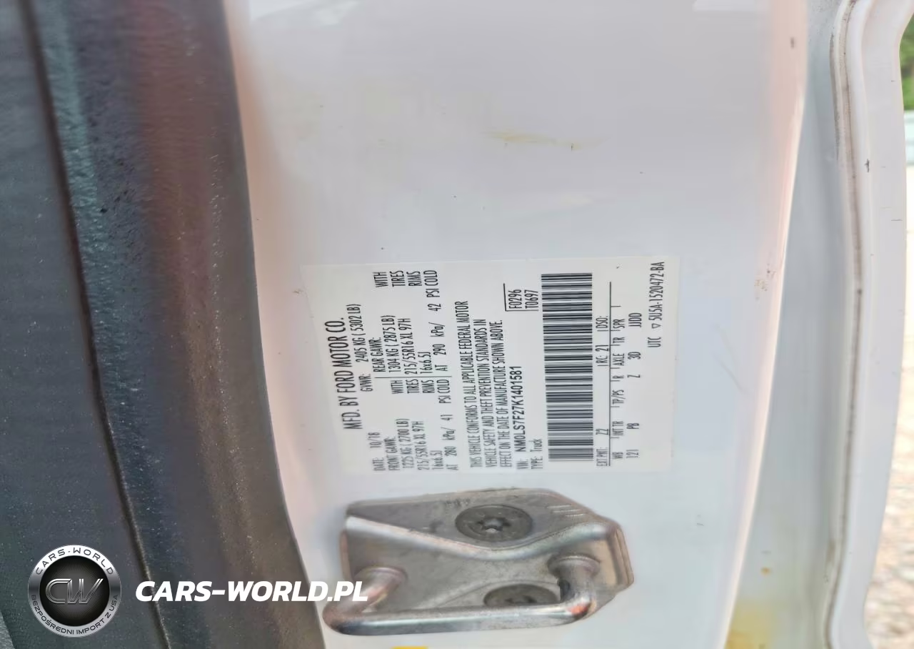 2019 Ford Transit Connect Xlt VIN:NM0LS7F27K1401581 - 12