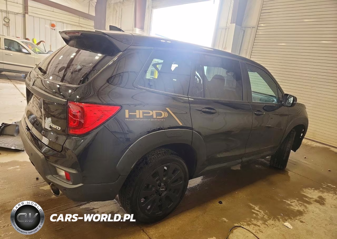 2023 Honda Passport Exl VIN:5FNYF8H50PB033012 - 3